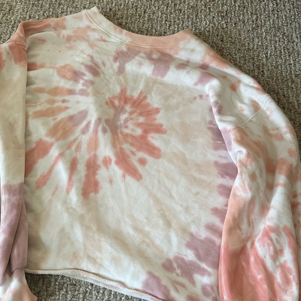 Tie dye Abercrombie and Fitch sweater